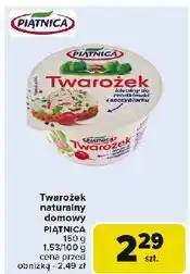 Carrefour Twarożek domowy naturalny Piątnica oferta