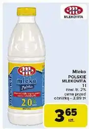 Carrefour Mleko polskie 2% Mlekovita oferta