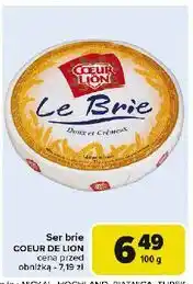 Carrefour Ser brie Coeur De Lion oferta