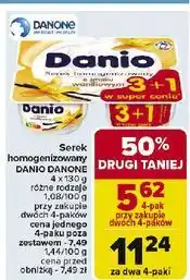 Carrefour Serek wanilia Danone Danio oferta