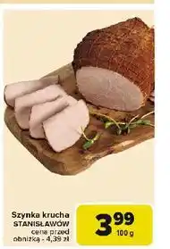 Carrefour Szynka krucha Stanisławów oferta