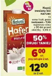 Carrefour Napój owsiany Natumi oferta