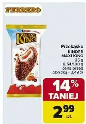 Carrefour Baton Kinder Maxi King oferta