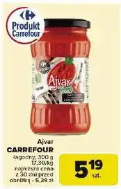 Carrefour Ajvar łagodny Carrefour oferta