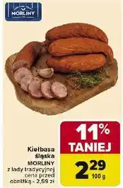 Carrefour Kiełbasa śląska Morliny oferta