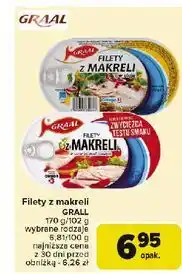 Carrefour Filety z makreli w oleju Graal oferta