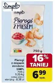 Carrefour Pierogi z mięsem Simpl oferta