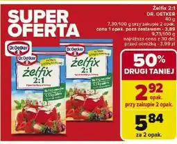 Carrefour Żelfix 3:1 Dr. Oetker oferta
