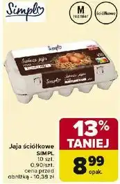 Carrefour Jaja ściółkowe kl.m Simpl oferta