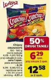 Carrefour Chipsy paprykowe Crunchips X-Cut oferta