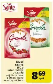 Carrefour Granola orzechowa Sante oferta