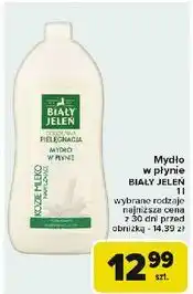 Carrefour Mydło w płynie nawilżające Biały Jeleń Kozie Mleko oferta