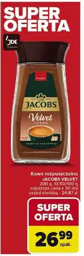 Carrefour Kawa Jacobs Velvet oferta