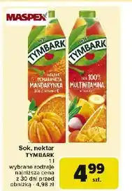 Carrefour Sok multiwitamina Tymbark oferta