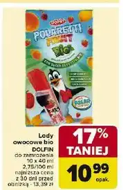 Carrefour Lody owocowe bio Dolfin oferta