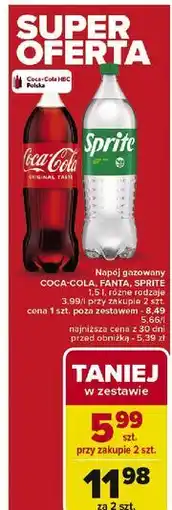 Carrefour Napój Sprite oferta