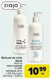 Carrefour Mleczko do ciała Ziaja Masło Kakaowe oferta