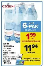 Carrefour Woda niegazowana Muszyna Cechini oferta