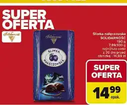 Carrefour Bombonierka Solidarność Śliwka Nałęczowska oferta