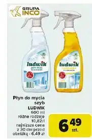 Carrefour Płyn do mycia szyb i glazury cytrynowy Ludwik oferta