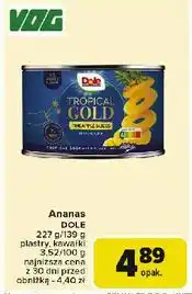 Carrefour Ananas plastry Dole oferta