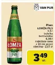 Carrefour Piwo Łomża Pils oferta