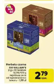 Carrefour Herbata ceylon gold Sir William's Tea oferta