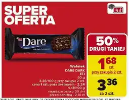 Carrefour Wafelek w ciemnej czekoladzie Eti Dare oferta