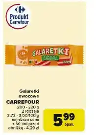 Carrefour Galaretki owocowe Carrefour Classic oferta