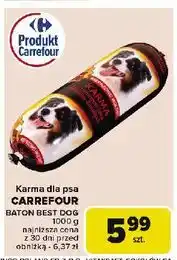 Carrefour Baton dla psa best dog Carrefour oferta