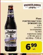 Carrefour Piwo Amber Porter Bałtycki oferta