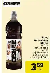 Carrefour Napój izotoniczny black Oshee oferta