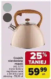 Carrefour Czajnik nierdzewny frank Florentyna oferta