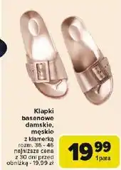 Carrefour Klapki basenowe męskie oferta