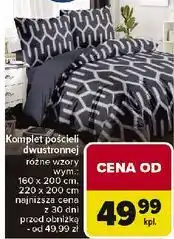 Carrefour Komplet pościeli dwustronnej rozm. 200 x 220 cm + 2 70 80 oferta
