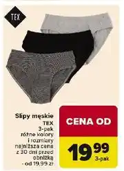 Carrefour Slipy męskie Tex oferta