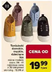 Carrefour Tenisówki dziecięce Tex oferta