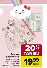 Carrefour Zestaw papierniczy oferta