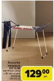 Carrefour Suszarka balkonowa leifheit pegasus 150 Leifheit oferta