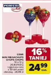 Carrefour Lizaki w pudełku kształcie lizaka Chupa Chups Mega oferta