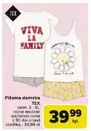 Carrefour Piżama damska s-xl Tex oferta