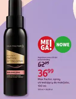 Rossmann Spray utrwalający makijaż Max Factor Facefinity oferta