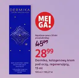 Rossmann Krem pod oczy Dermika Luxury Neocollagen oferta