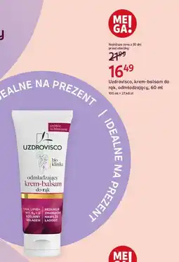 Rossmann Krem-maska do rąk Uzdrovisco oferta