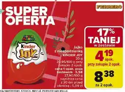 Carrefour Jajko z niespodzianką super mario Kinder Joy oferta