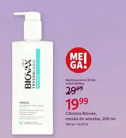 Rossmann Maska do włosów Biovax Trychologic oferta
