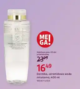 Rossmann Woda micelarna skóra sucha Dermika Luxury Ceramides oferta