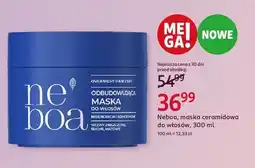 Rossmann Maska do włosów ceramidowa odbudowująca Neboa oferta