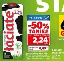 Kaufland Mleko 3.2% Łaciate oferta
