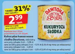 Auchan Kukurydza słodka Dawtona oferta